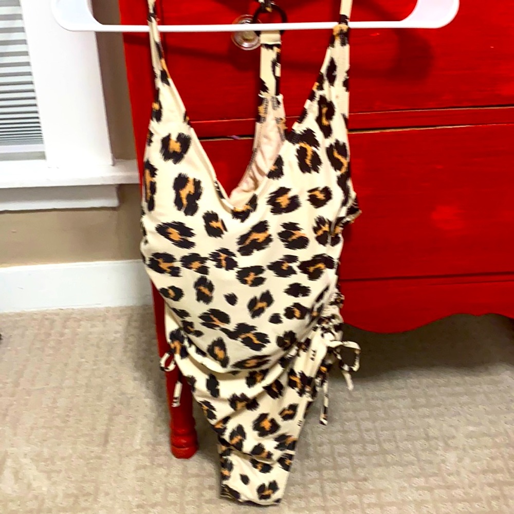 Cheetah One Piece! Never been worn!